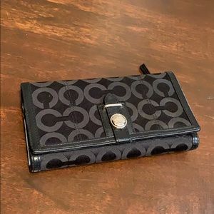 Black Coach wallet